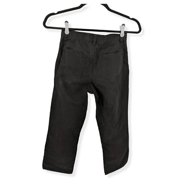 Eddie Bauer Bootcut Jeans Women's Sz 10 (MEAS 31 X 27) Black 100% Cotton - Picture 2 of 10